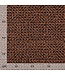 BLADI Lamala gewoven meubelstof - baksteen rood