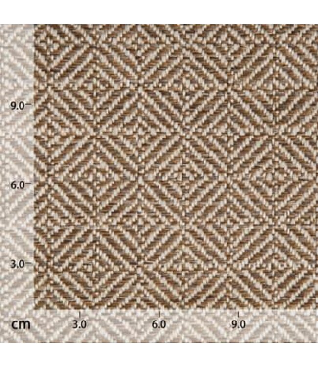 BLADI Lamala gewoven meubelstof - bruin