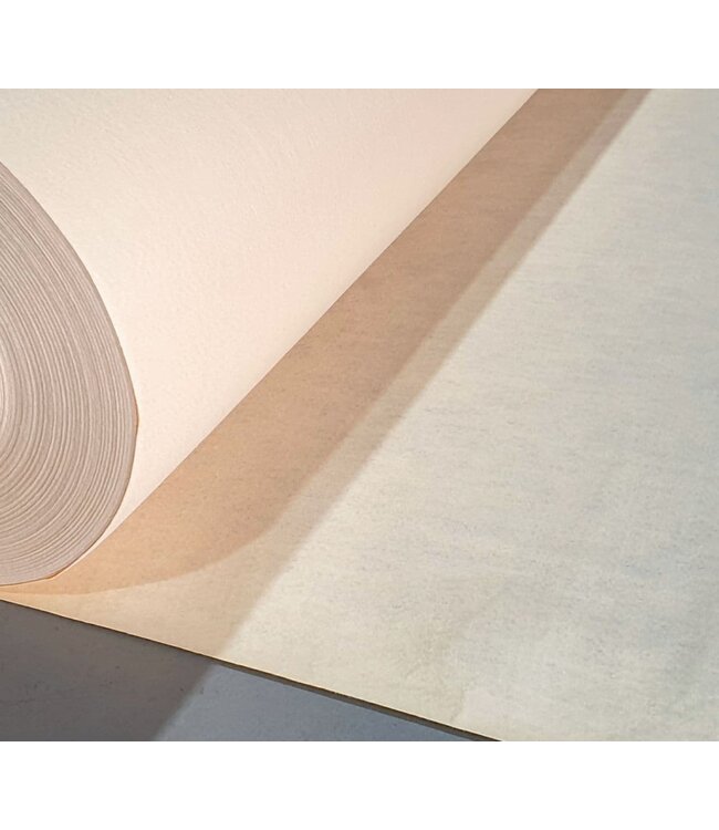BLADI Fibertex onderdoek zwart 150 cm breed per meter - beige