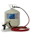 Bijlard Lijmtank / contactlijm drukvat  Transparant 19 ltr - set lijmtank + slang + pistool