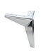 BLADI hoekpoot metaal 13 cm hoog - Zilver