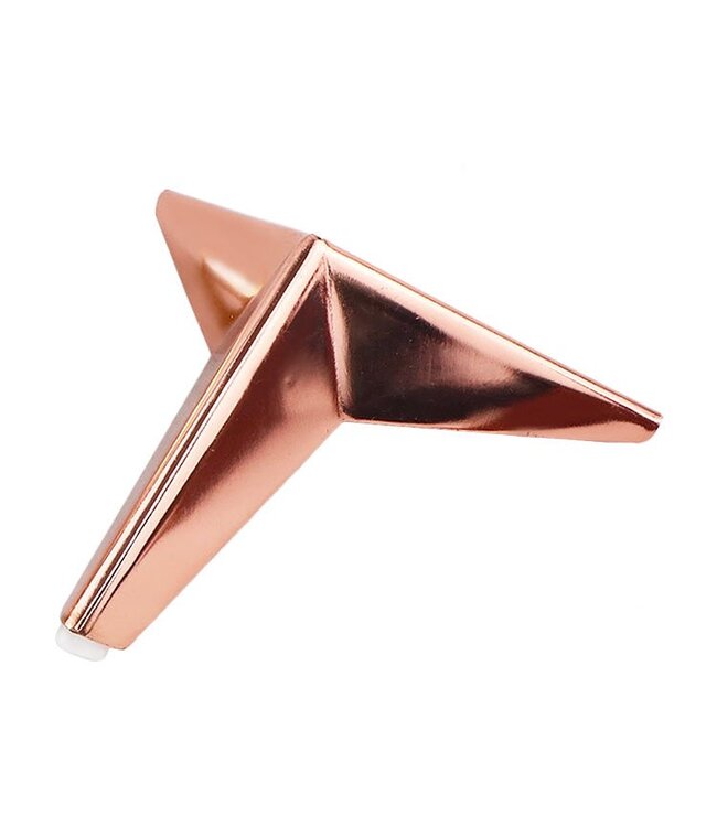 BLADI hoekpoot metaal 13 cm hoog - Rose
