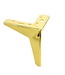 BLADI hoekpoot metaal 13 cm hoog - Goud