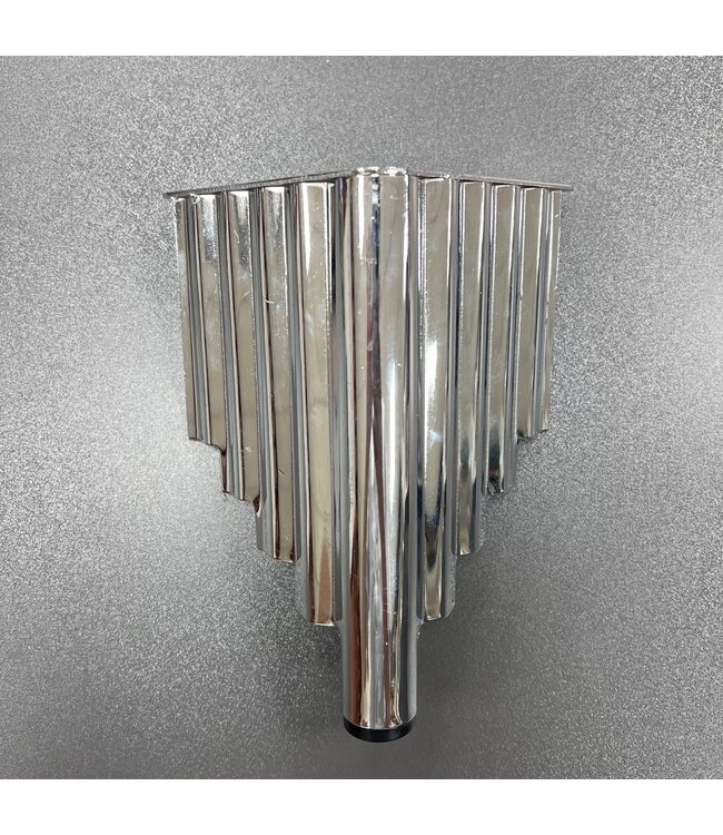 BLADI hoekmeubelpoot 12 x 12 cm hoogte 13 cm - Zilver