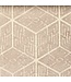 BLADI Chenille meubelstof Dubai-collectie F - taupe