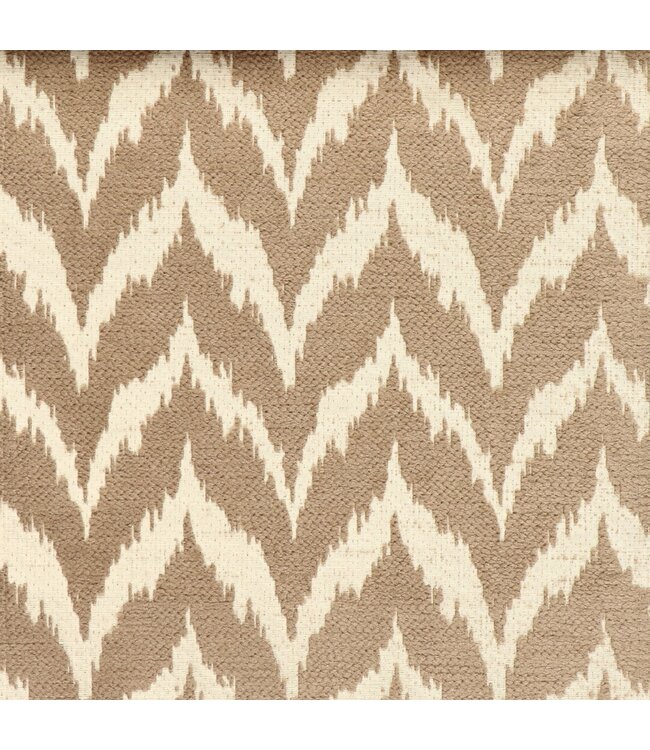 BLADI Chenille meubelstof Dubai-collectie G - donker taupe