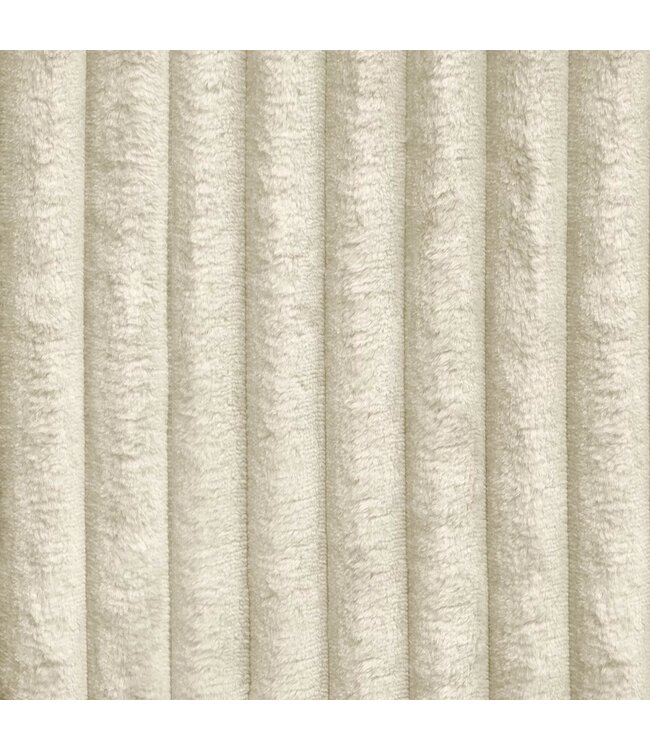 BLADI Tilia ribfluweel 2.5 cm breed meubelstof - beige