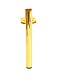 BLADI Moderne Metalen Meubelpoot 1 cilinders – 13+5 cm Hoog - goud