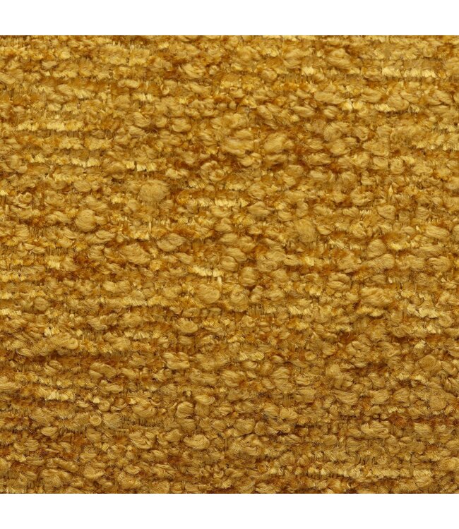 BLADI Bouclé Chenille - okergeel
