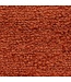 BLADI Bouclé Chenille - baksteenrood