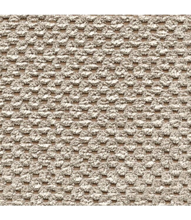 BLADI DOTS Velvet Meubelstof - taupe