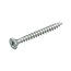 BOB Tools Vis de panneaux de puce galvanisé la tête plate pozi - 3 x 40 PZ-1 (200 pièces)