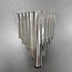 BLADI Meuble de coin 12 x 12 cm de hauteur 13 cm - Argent