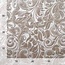 BLADI embossed bloemmotief velvet - taupe