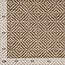 BLADI Lamala gewoven meubelstof - bruin