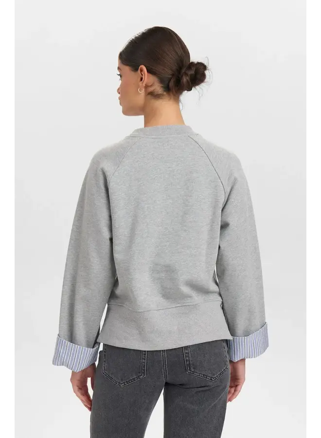 Nuzari Sweater Grey Morn