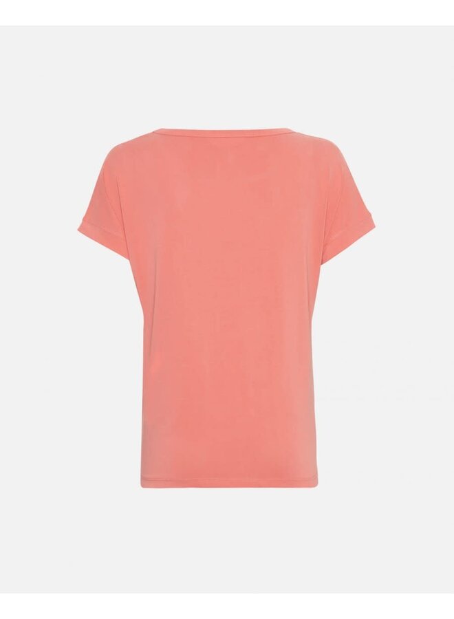Mschfenya Modal Tee Sugar Coral