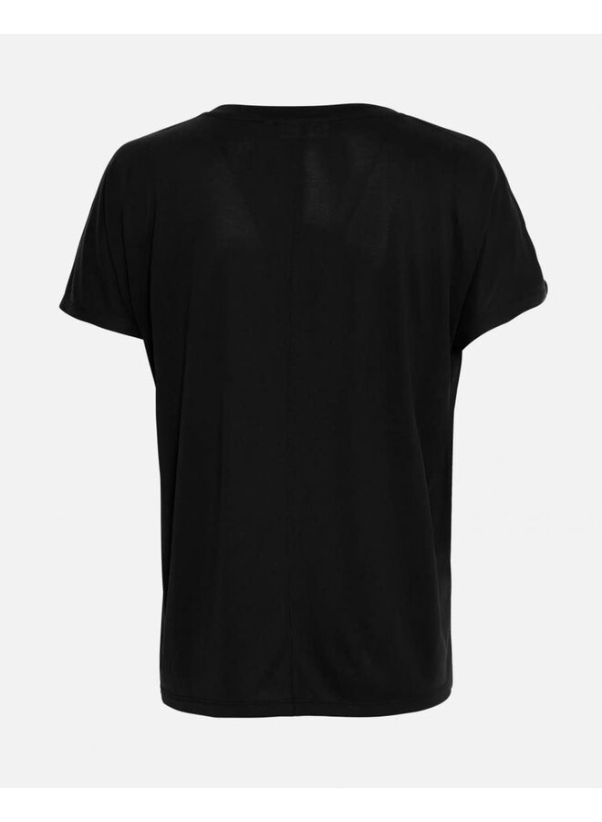 NOOS Mschfenya Modal V Tee Neck Black