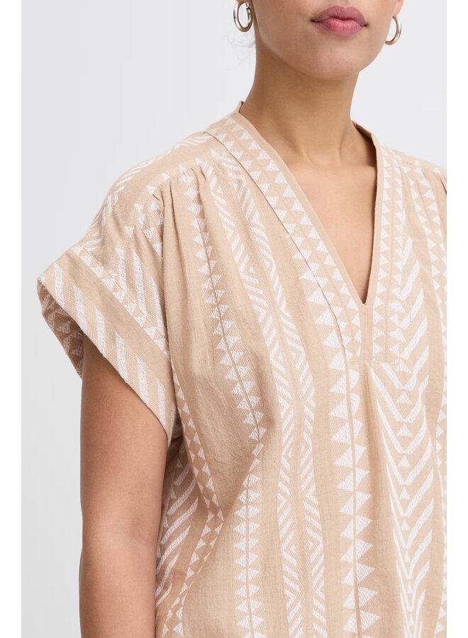 Ihwaldina Shirt Simply Taupe