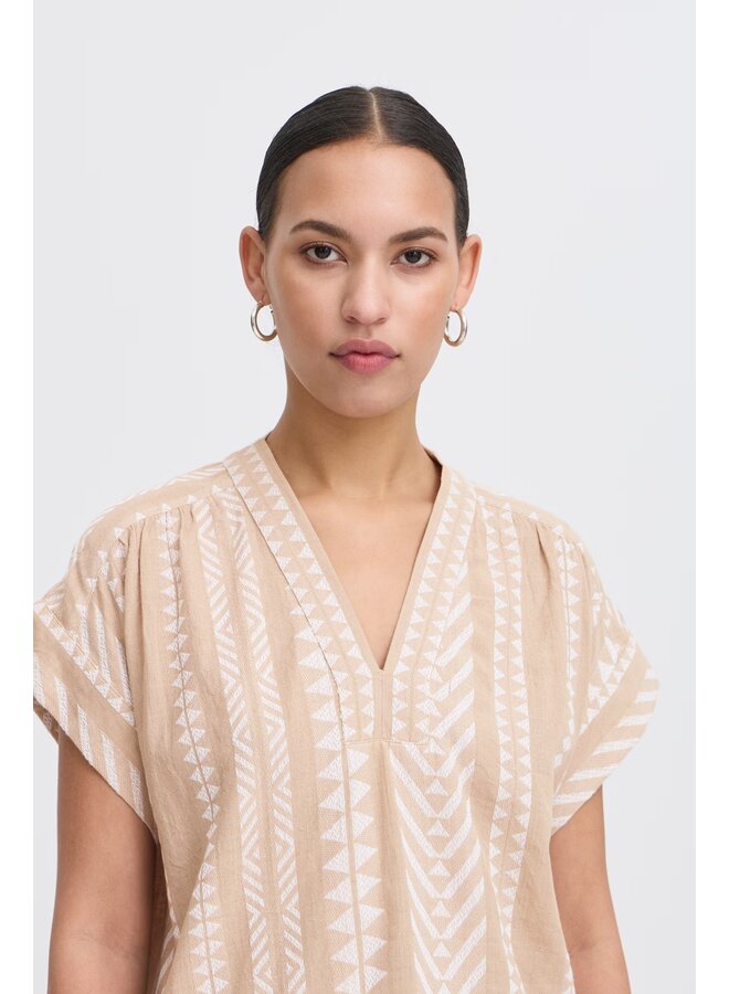 Ihwaldina Shirt Simply Taupe