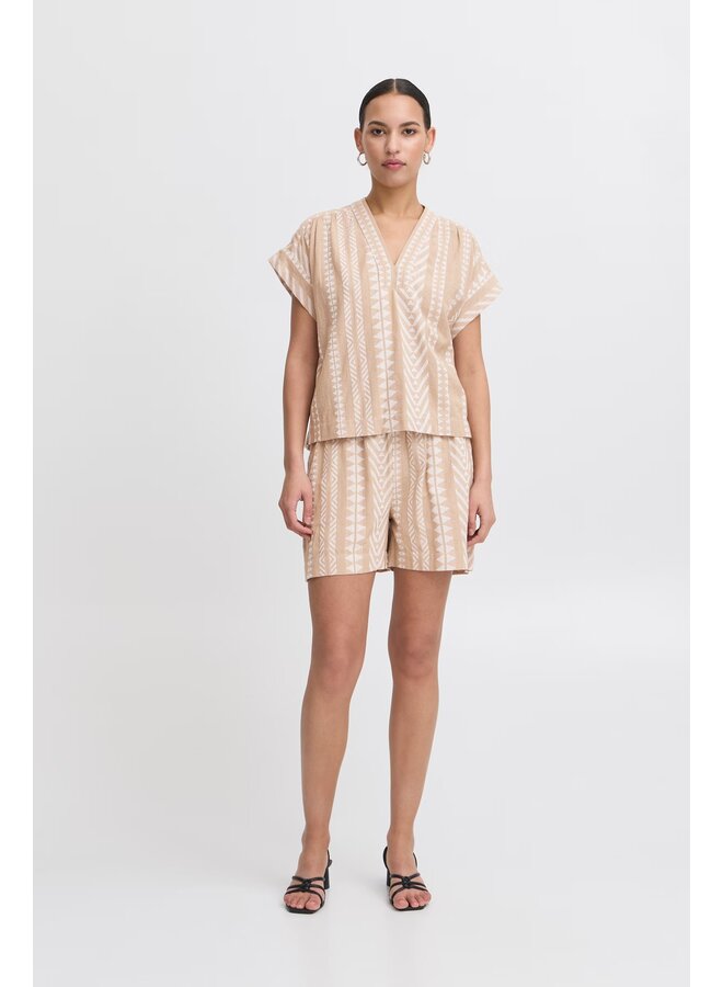 Ihwaldina Shirt Simply Taupe