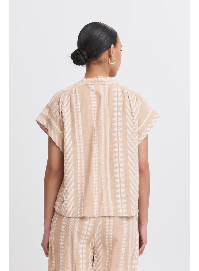 Ihwaldina Shirt Simply Taupe