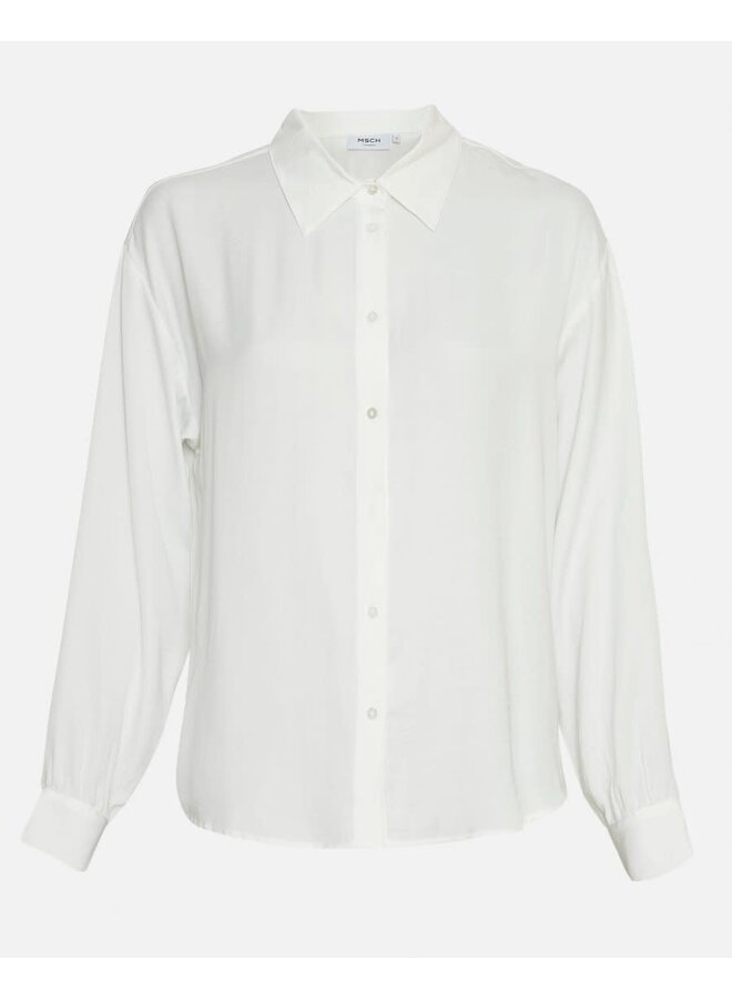 Mschsandeline Maluca Shirt Cloud White