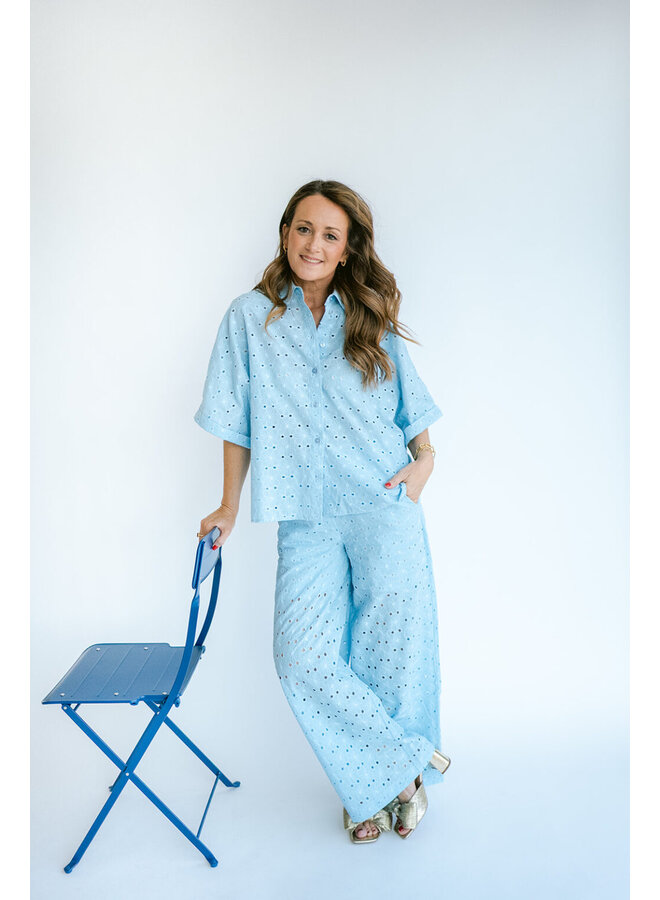 Sam Pants Sunflower Blue