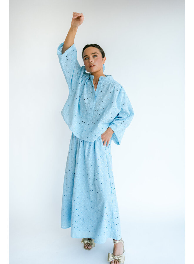 Juliette Skirt Sunflower Blue