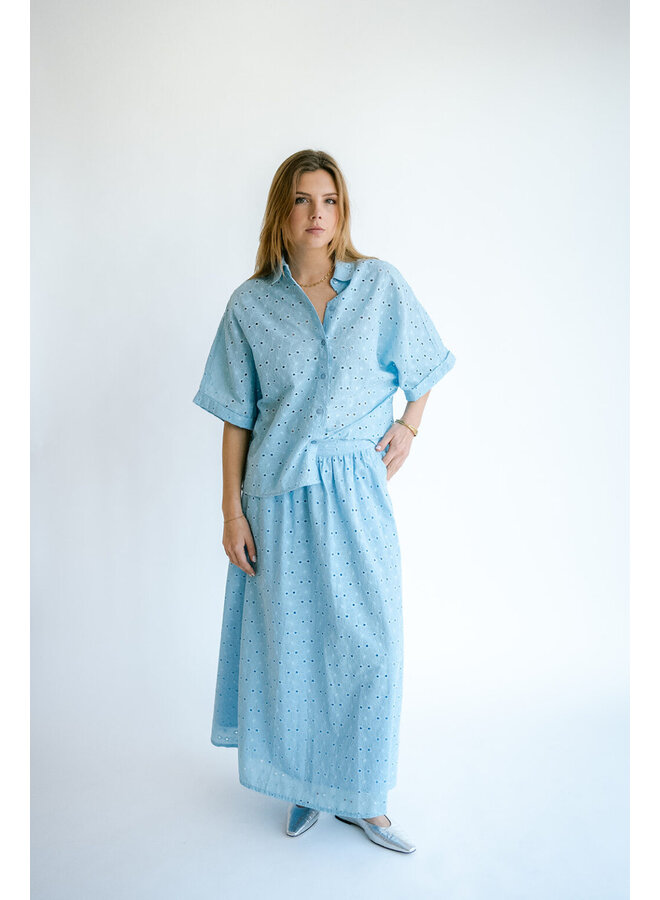 Juliette Skirt Sunflower Blue