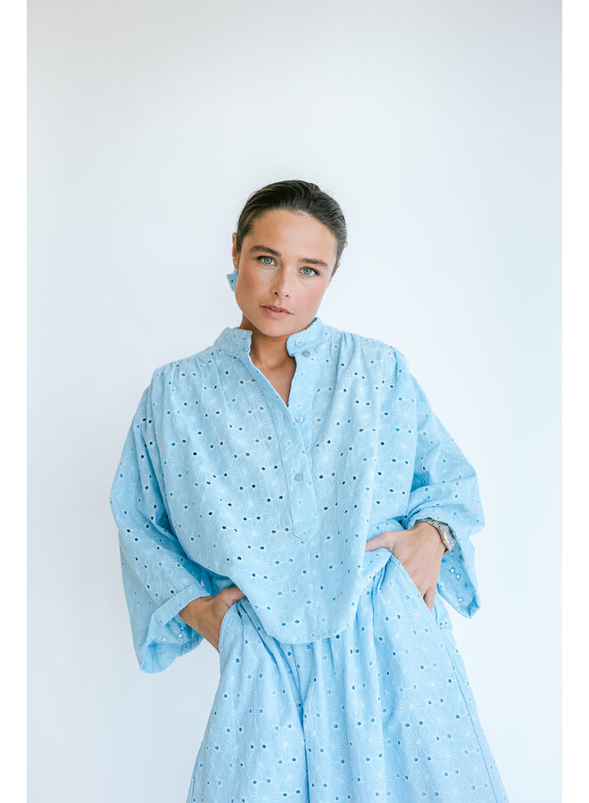 Maya Blouse Sunflower Blue