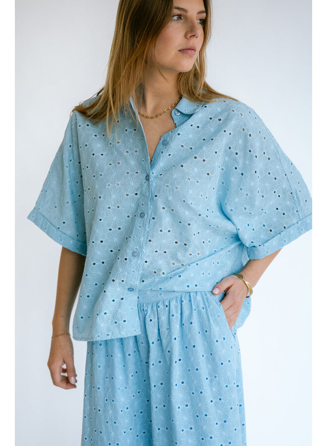 Maya Blouse Sunflower Blue
