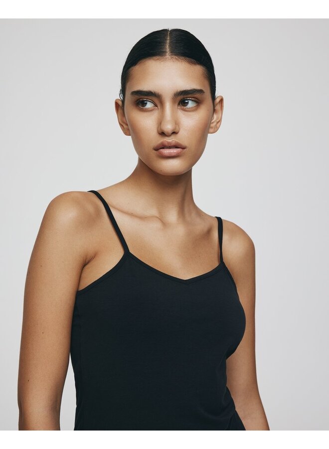 Mschbetrina Strap Top Black