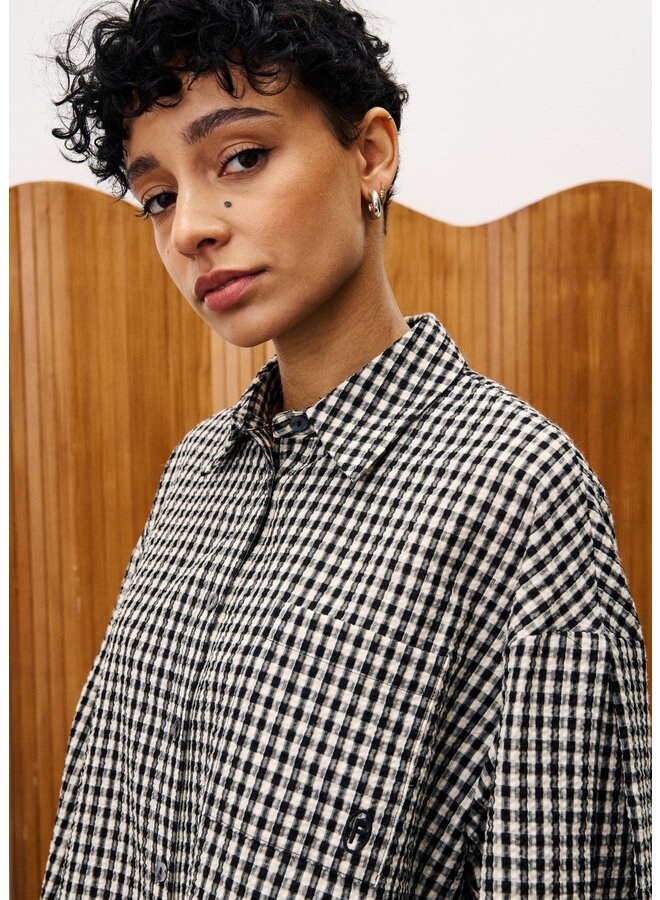 Chemise raven noir