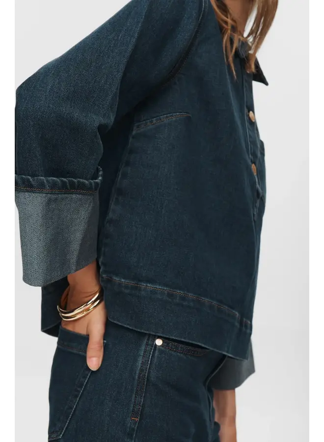 Nutoronto Shirt Dark Denim Blue