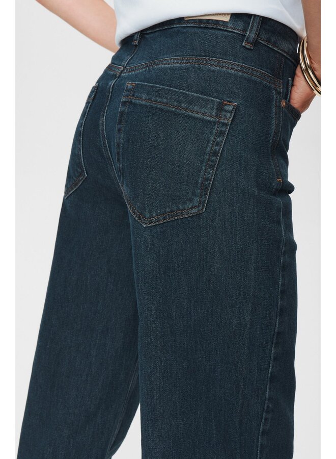 Nutoronto Wide Jeans Dark Denim Blue