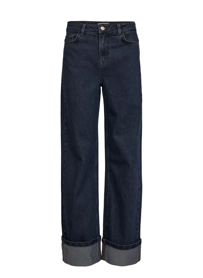 Nutoronto Wide Jeans Dark Denim Blue