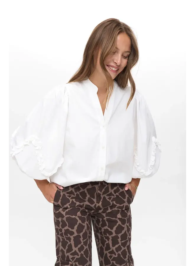 Nuaiko Shirt Bright White