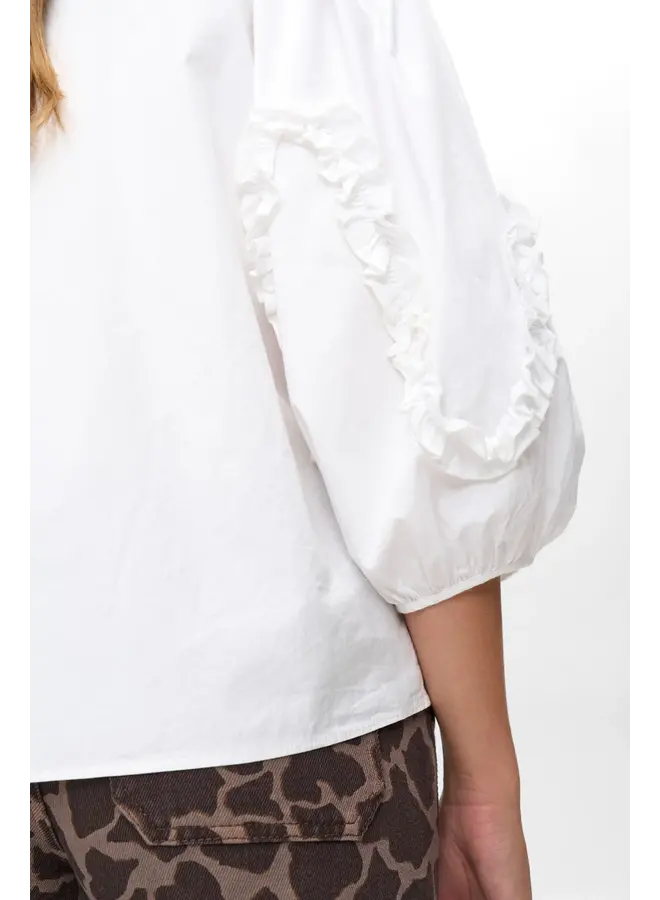 Nuaiko Shirt Bright White