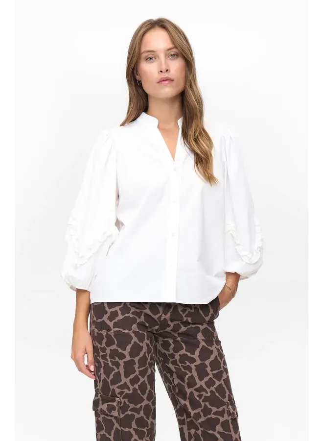 Nuaiko Shirt Bright White