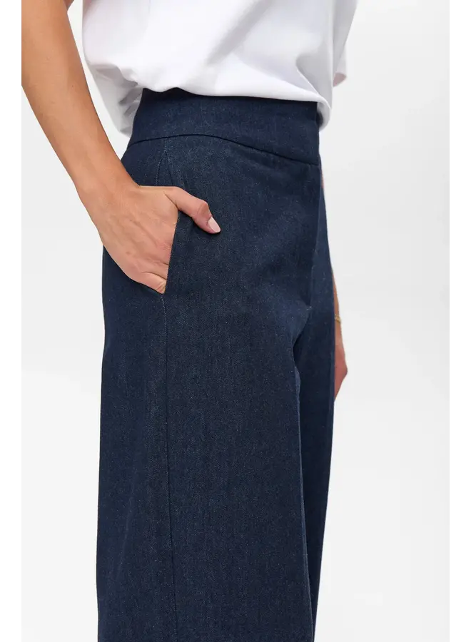 Nubussy Denim Long Pants Dark Blue Denim