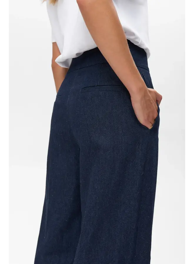 Nubussy Denim Long Pants Dark Blue Denim
