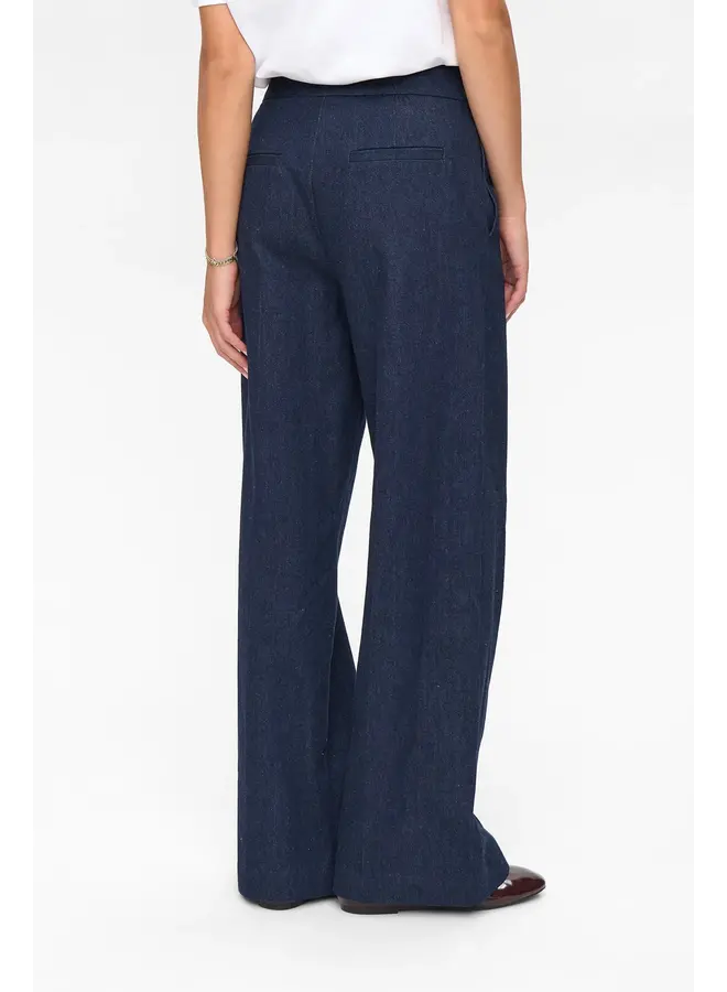 Nubussy Denim Long Pants Dark Blue Denim