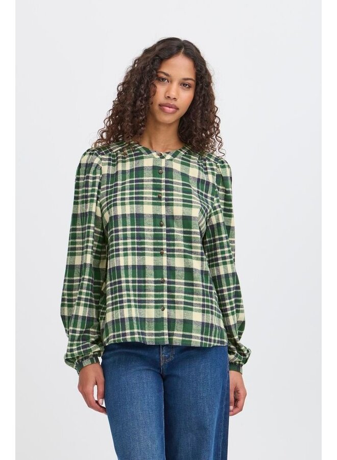 Ihtamanna Shirt pineneedle check