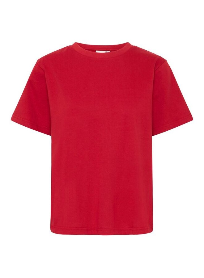 Ihpalmer loose shirt red dahlia