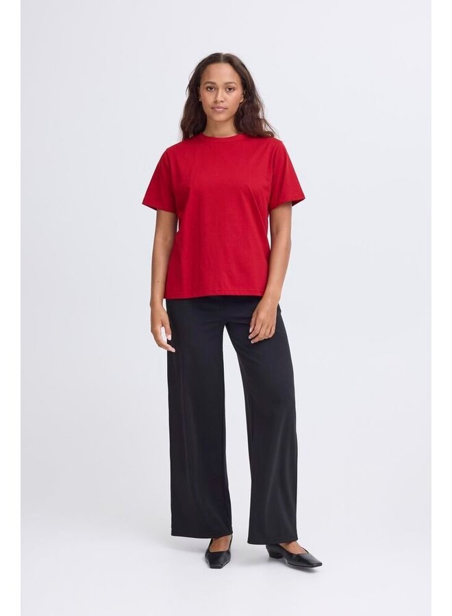 Ihpalmer loose shirt red dahlia