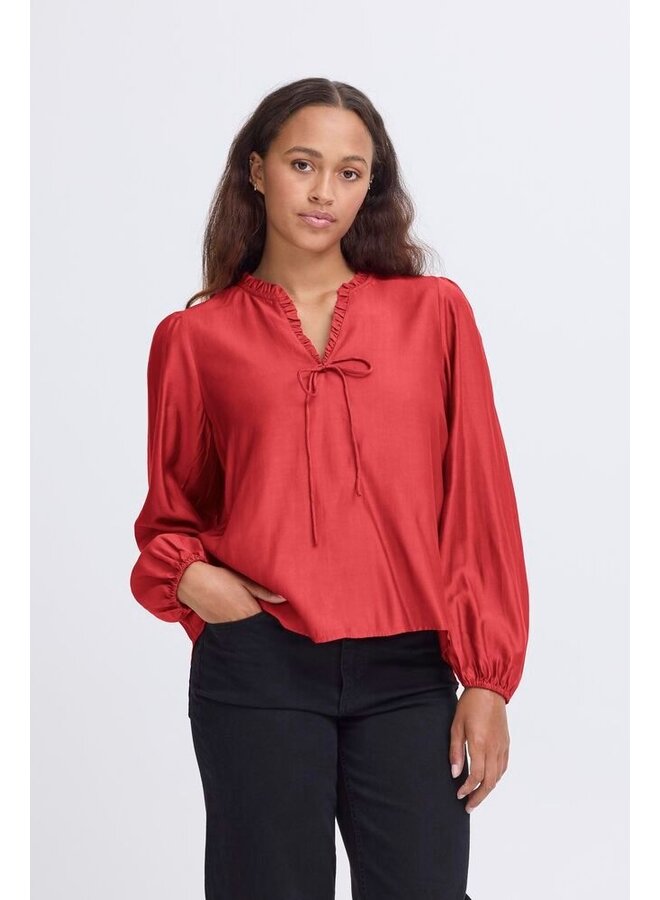 Ihkarlani Blouse Red Dahlia