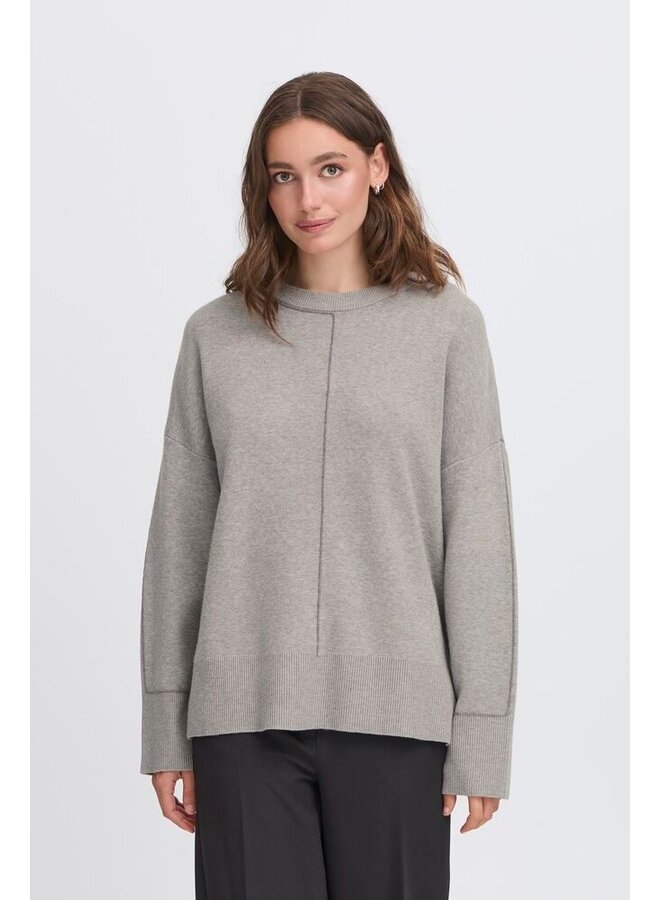 Ihballia Pull Grey Melange