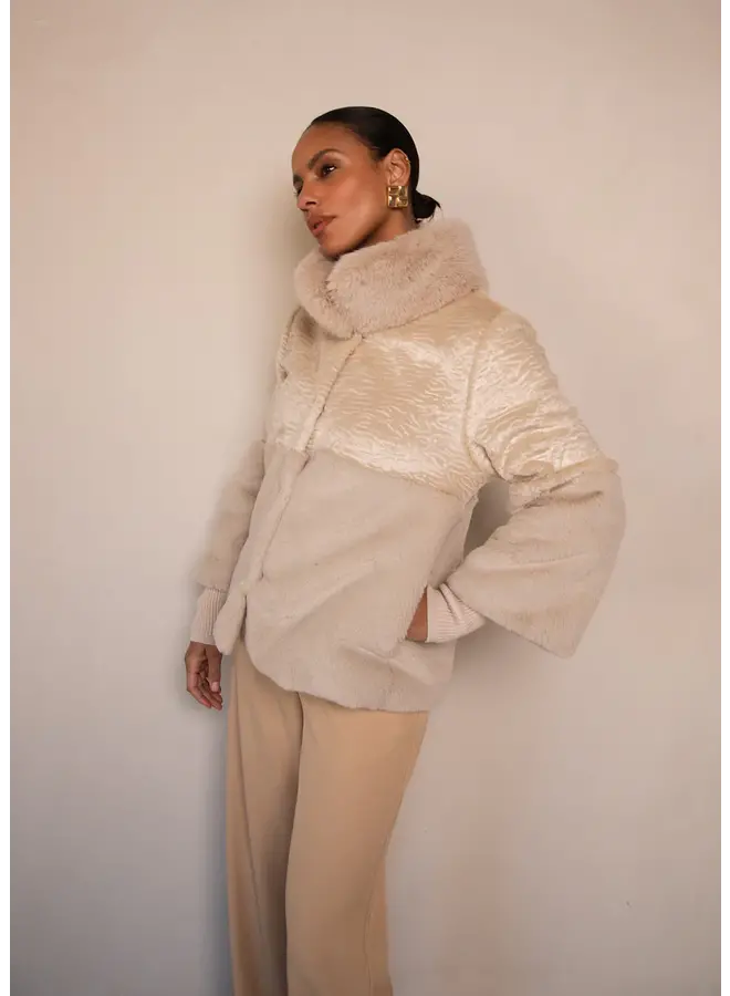 Olisa Coat Off White