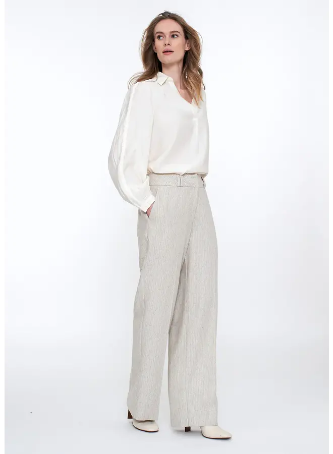 Nubi Blouse Dark Egret